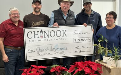 Chinook Emergency Response Society Receives $10,000 in funding.